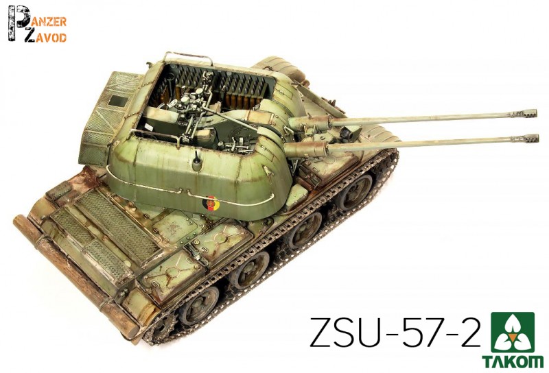 Armorama :: Takom ZSU-57-2 by Valery Popov