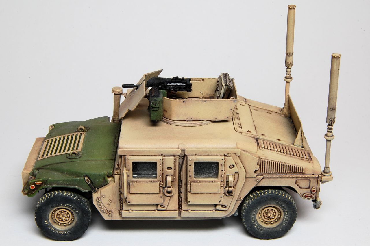 M1114 Up-Armored HMMWV w/GPK Turret T-Model 1/72 TM7202 U.S 