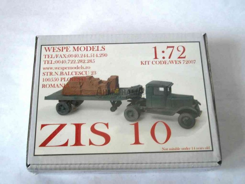 resin kit 72096 1:72 CAISSON DE 155CS Wespe Models