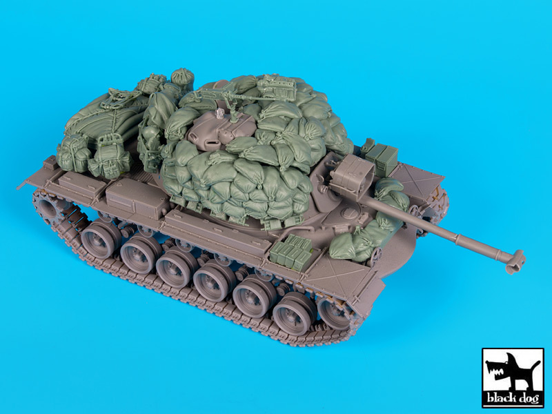Italeri T35159 Black Dog 1/35 Panzer III Sandbag Armor & Accessories Set WWII