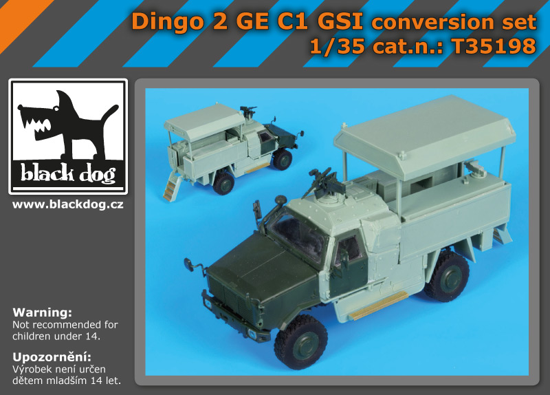 T35198 Black Dog 1 35 for sale online Dingo 2 Ge C1 GSI Conversion Set Cat.n