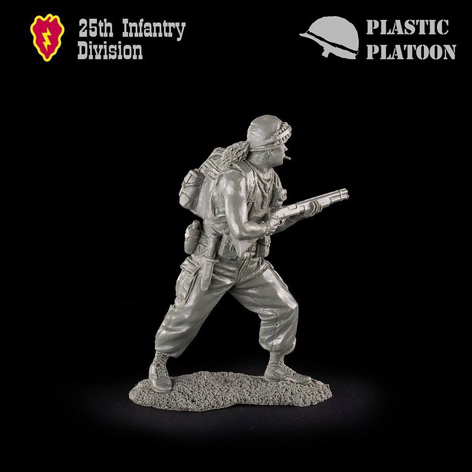 Plastic Platoon Toy Soldier North Vietnamese Army Infantry Scale 1/32 NEW 54 mm 