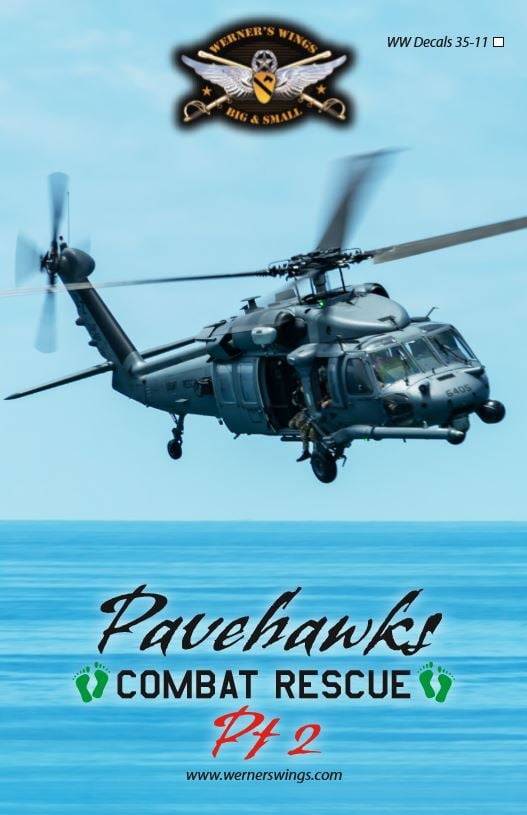 WW Decals 48-11 1/48th M/HH-60G Pavehawk-Combat Rescue 