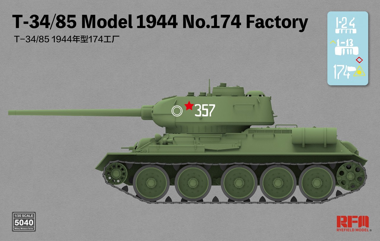 RYEFIELD MODEL RFM RM-5046 1/35 Pz.Kpfw.IV Ausf.H Early Production 