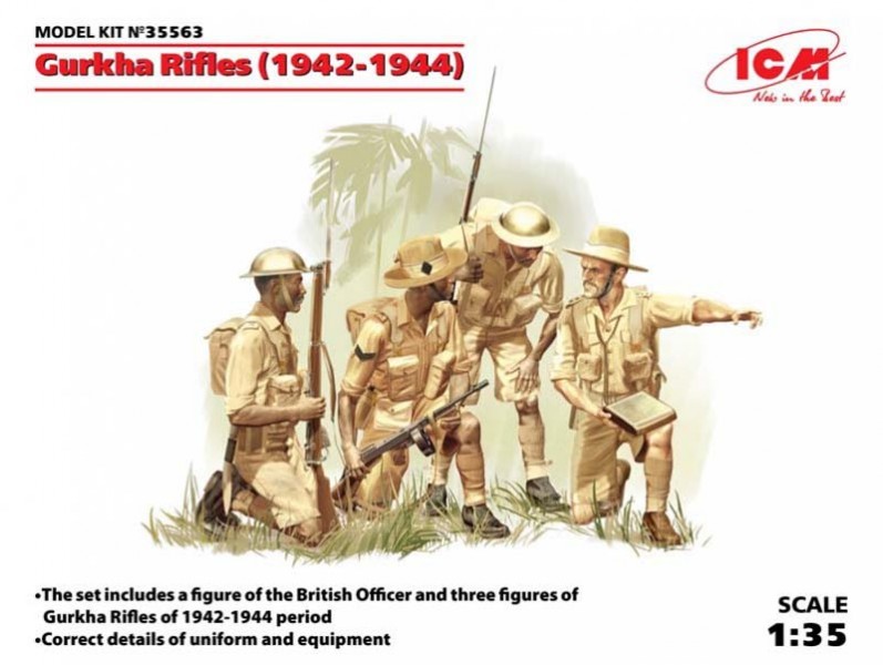 ICM Icm 35564 Indian Sikh Rifles 1942 