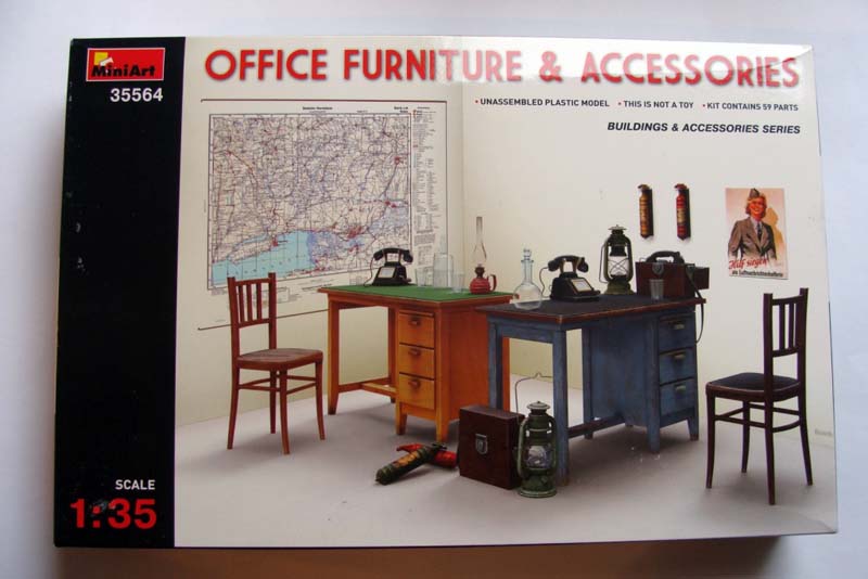 Miniart 135 - Office Furniture and Accessories