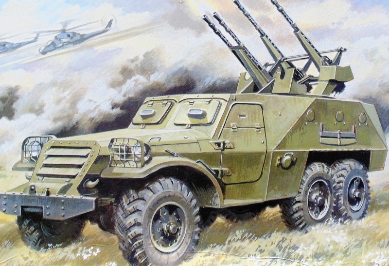 BTR-152D Armored Personnel Carrier 1/35 Scale  Plastic Model Kit UniModel 231 