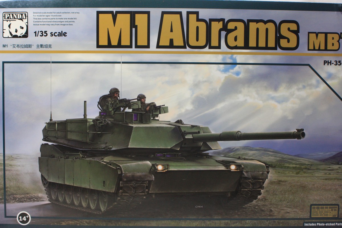 Armorama :: Panda Hobby 1:35 M1 Abrams MBT Review