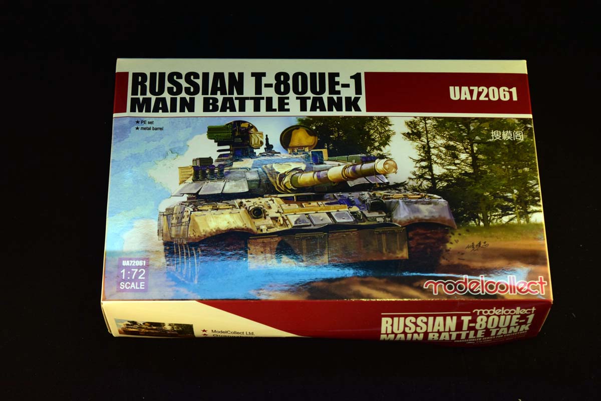 New 1/72 Scale Russian Army T-80UE-1 Main Battle Tank Assembled Painted Model