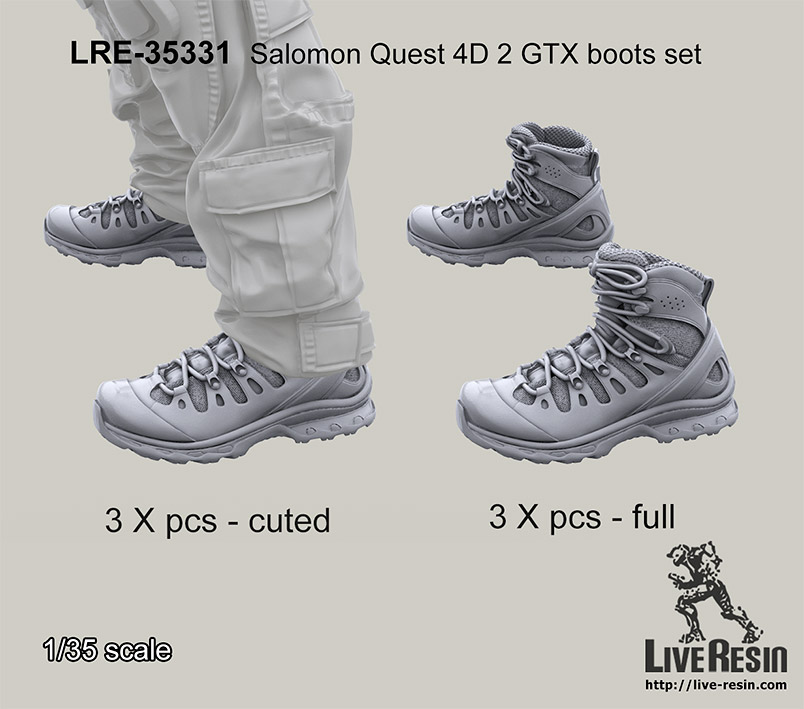 Armorama Live Resin 1:35 Quest GTX Boots Review