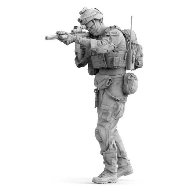 Armorama :: Assault Models 1:16 US Army Ranger, Afghanistan Review