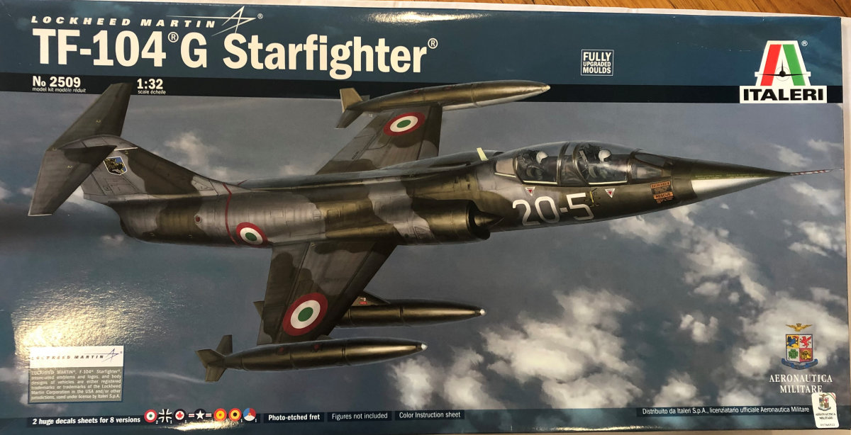 1/32 Aircraft F104S/G Starfighter Exterior 