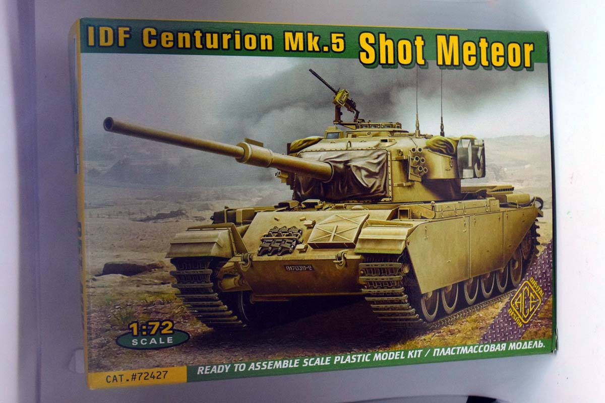 IDF Centurion Mk.5 Shot Meteor 1/72 ACE 72427 Plastic model kit