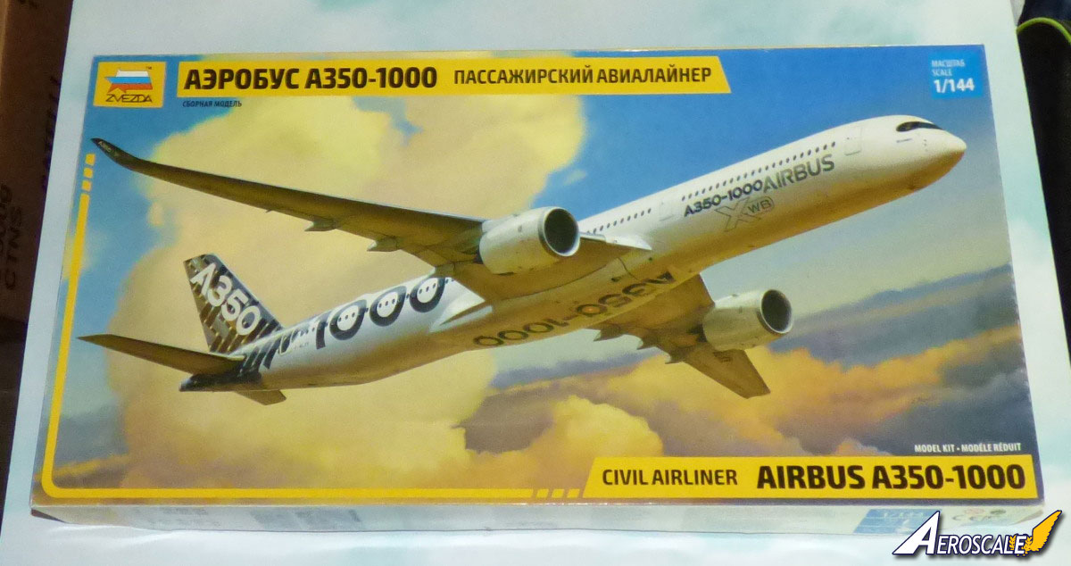 AeroScale :: Zvezda 1:144 Airbus A350-1000 Review