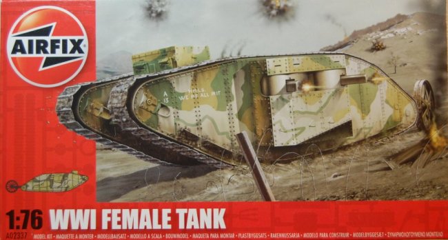 Airfix for sale online WWI Female Tank 1 76 Scale