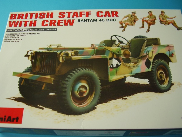 Mini Art 35324 Modèle Kit 1/35 Bantam 40 BRC avec British Crew 