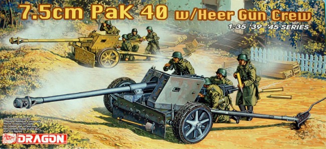 Dragon Maquette 1/35 Militaire Army - 7.5 Cm Pak 97/38 avec Heer Gun Crew