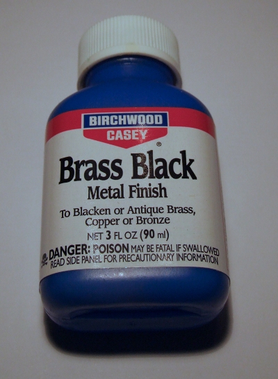Birchwood Casey Brass Black Metal Finish, 3-Ounce : : Sporting  Goods