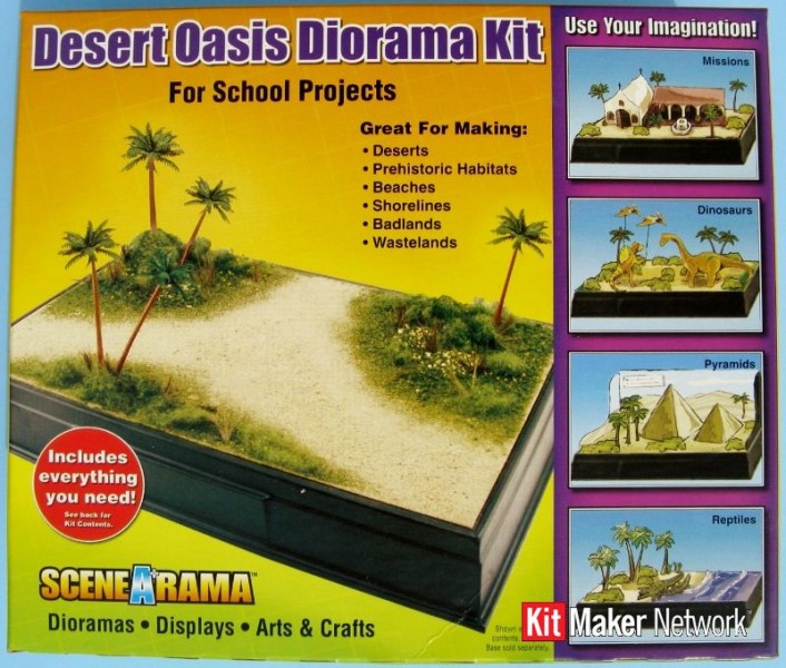 AeroScale :: Woodland Scenics Desert Oasis Diorama Kit Review