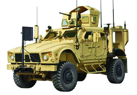 T35150 Black Dog 1/35 Oshkosh M-ATV MRAP WIN-T Inc.1 Set with Equipment Panda