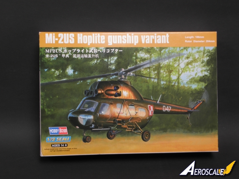HobbyBoss HOBBY BOSS Mil Mi-2us Hoplite Gunship Variant Hobby Boss 