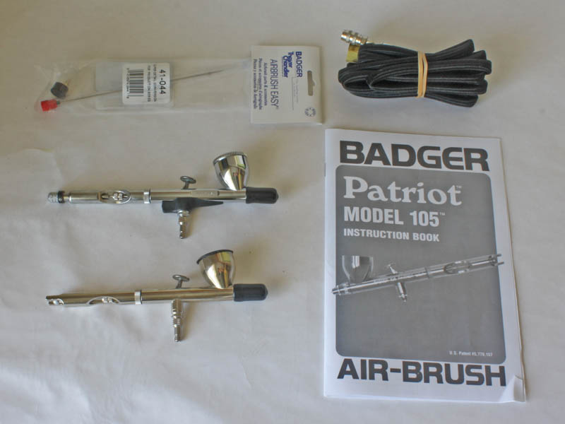 Badger: Patroit 105 Airbrush with 2 Conversions