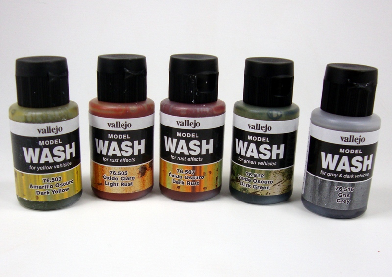Review: Vallejo Model Wash – European dust 76.523, oiled earth